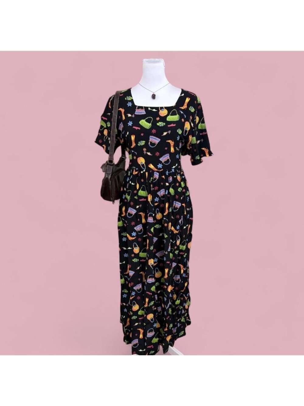 90s whimsical miss frizzle dress